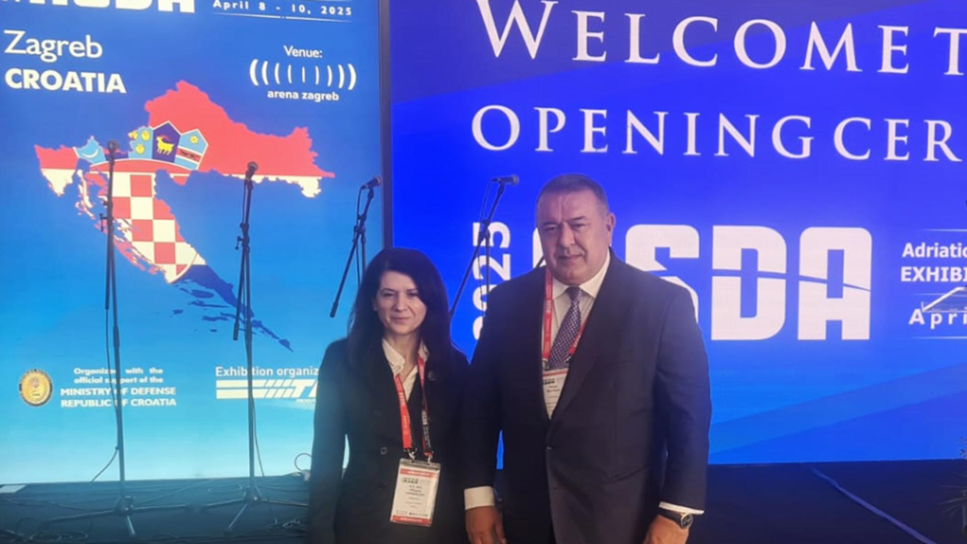 CCIR, alături de companiile românești prezente la Adriatic Sea Defence & Aerospace Exhibition and Conference - 2025