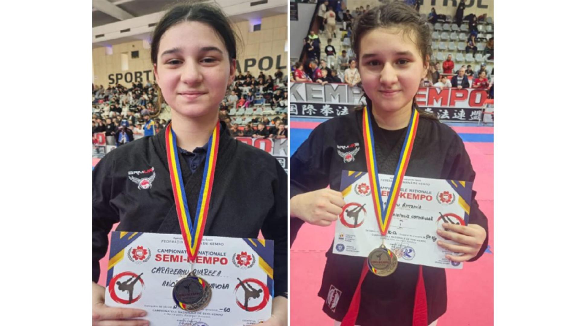 Antonia-Georgiana (11 ani) și Andreea-Bianca (12 ani) au nevoie de sprijin (sursă foto: Amprenta)