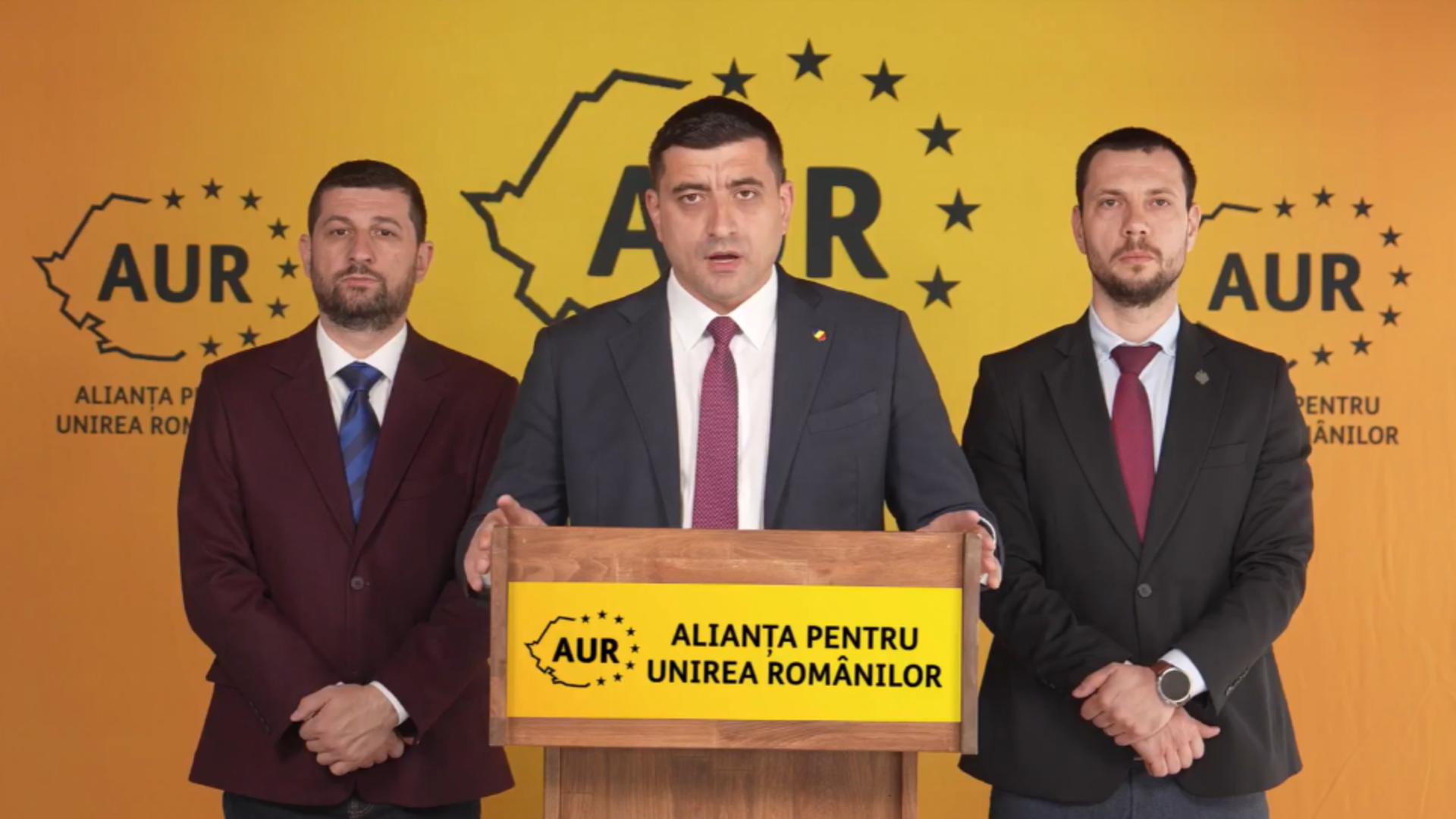 George Simion: AUR va contesta la CCR validarea lui Nicușor Dan cu aceleași argumente prin care Călin Georgescu a fost exclus din cursă în decembrie 2024 - VIDEO