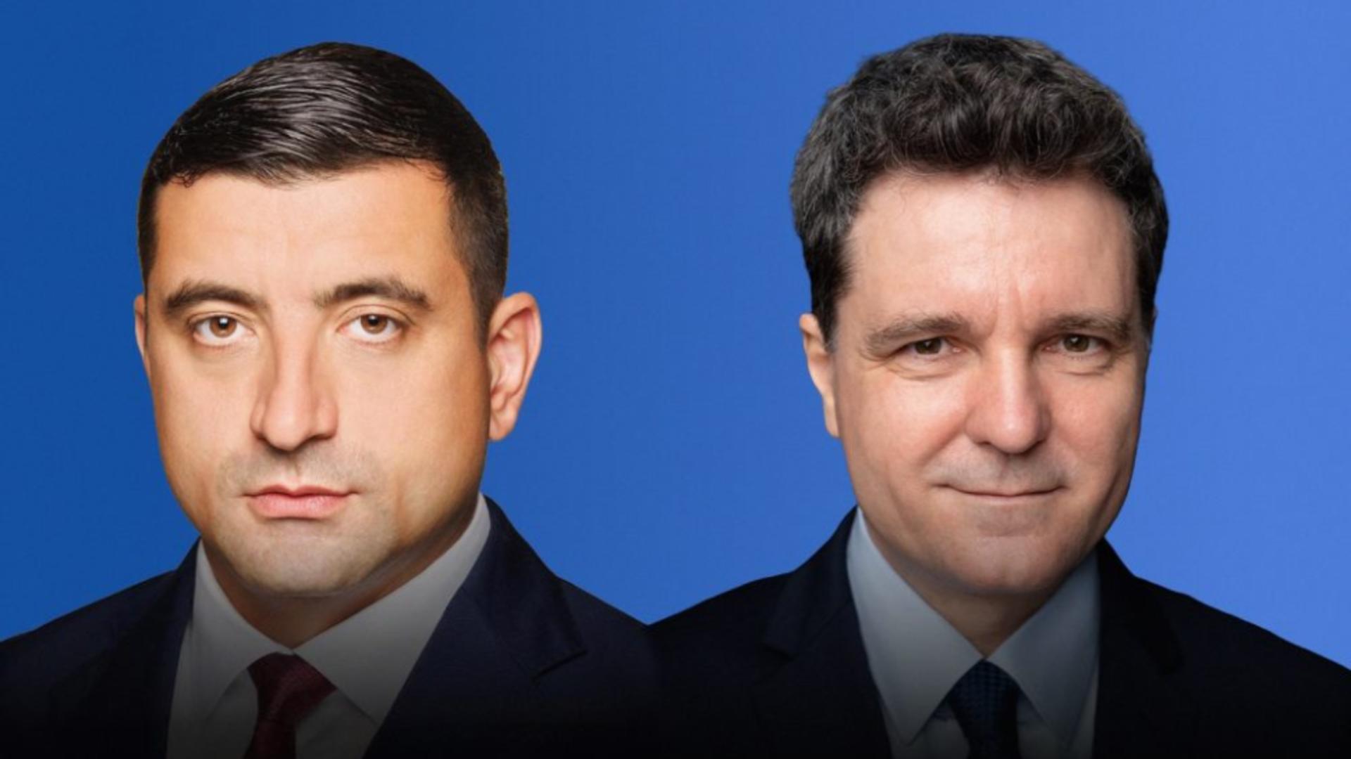 George Simion l-a provocat pe Nicușor Dan la o dezbatere în Palatul Parlamentului