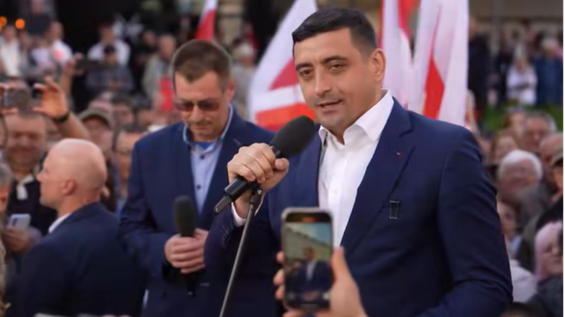 George Simion, vizită istorică în Polonia: Birocrația europeană a încercat să fure democrația