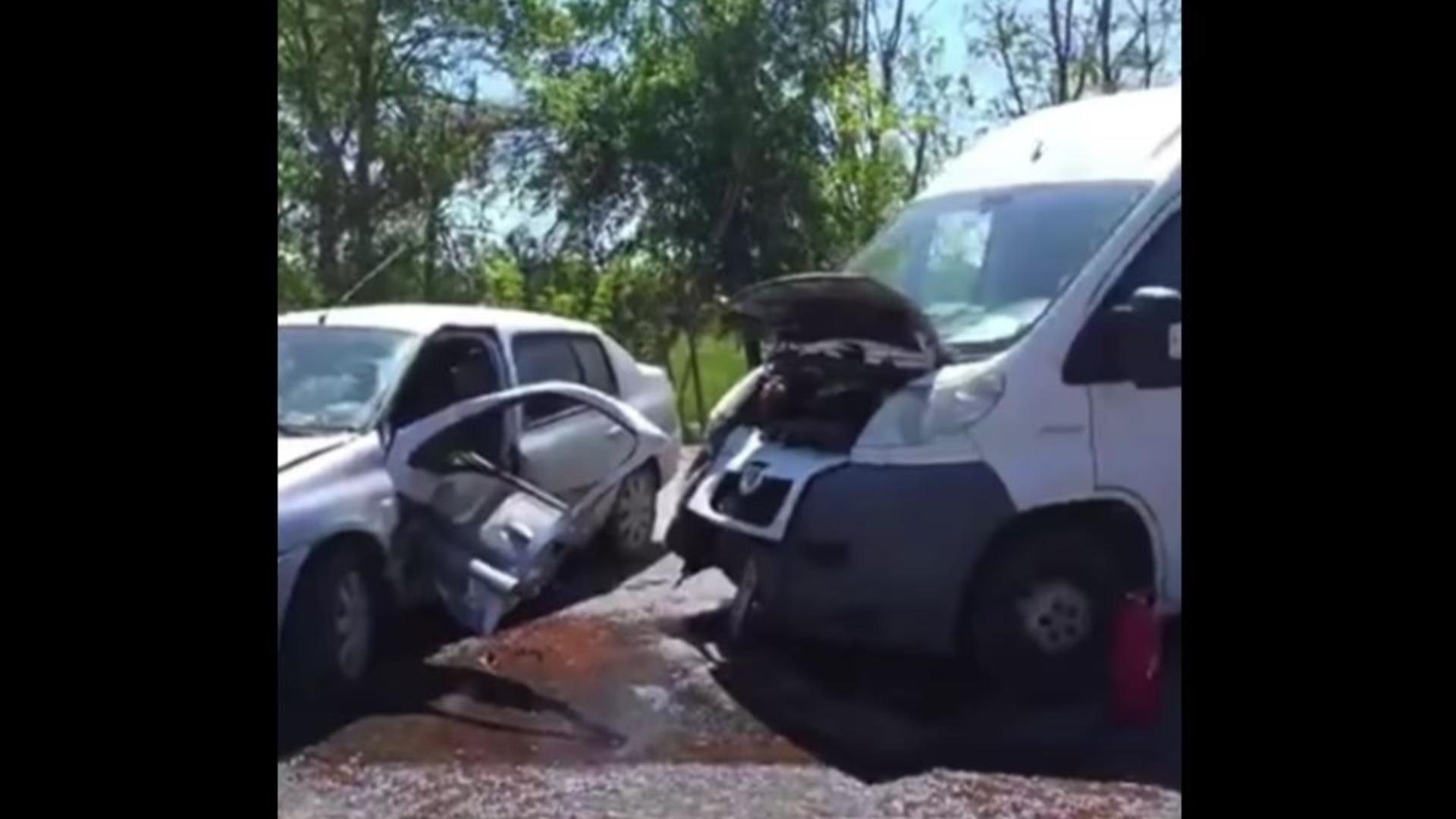 Grav accident rutier pe Drumul Național 6