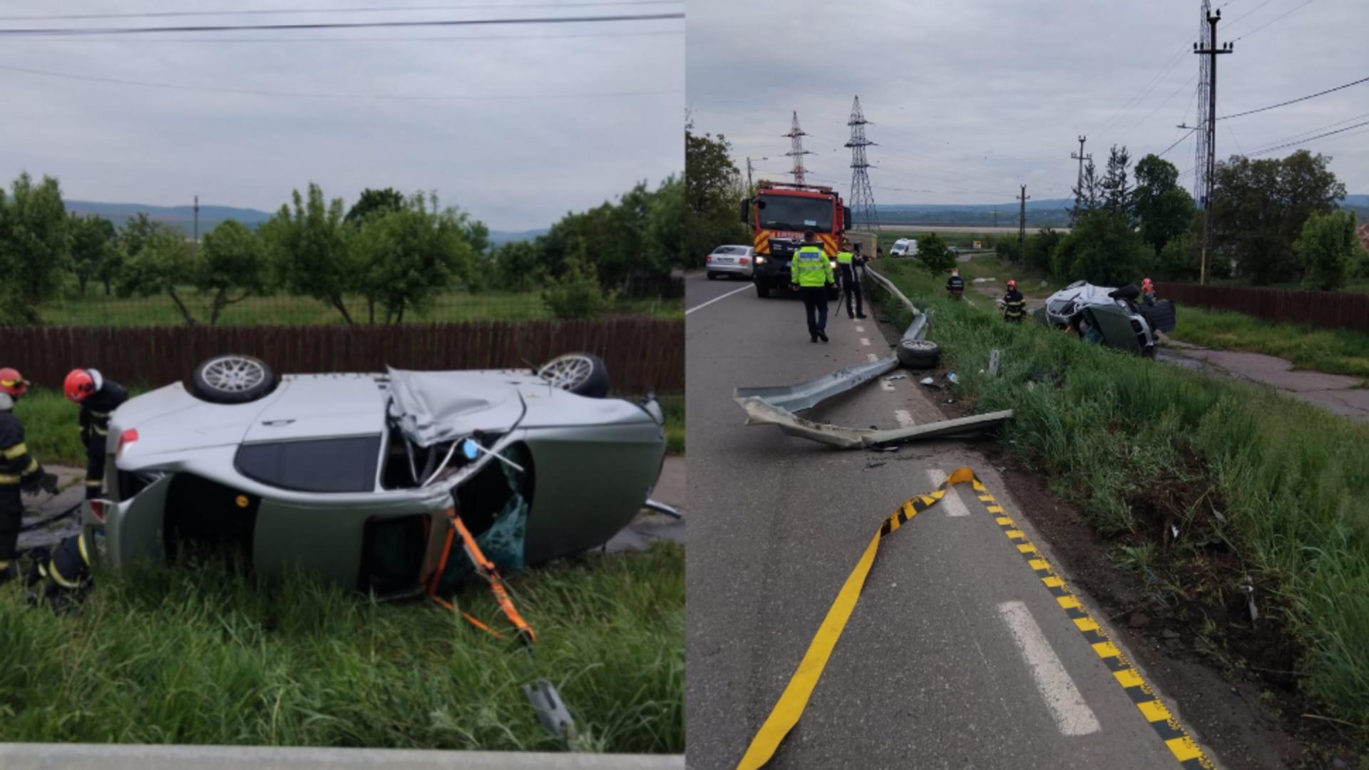 Accident grav în județul Iași. FOTO: ziaruldeiasi