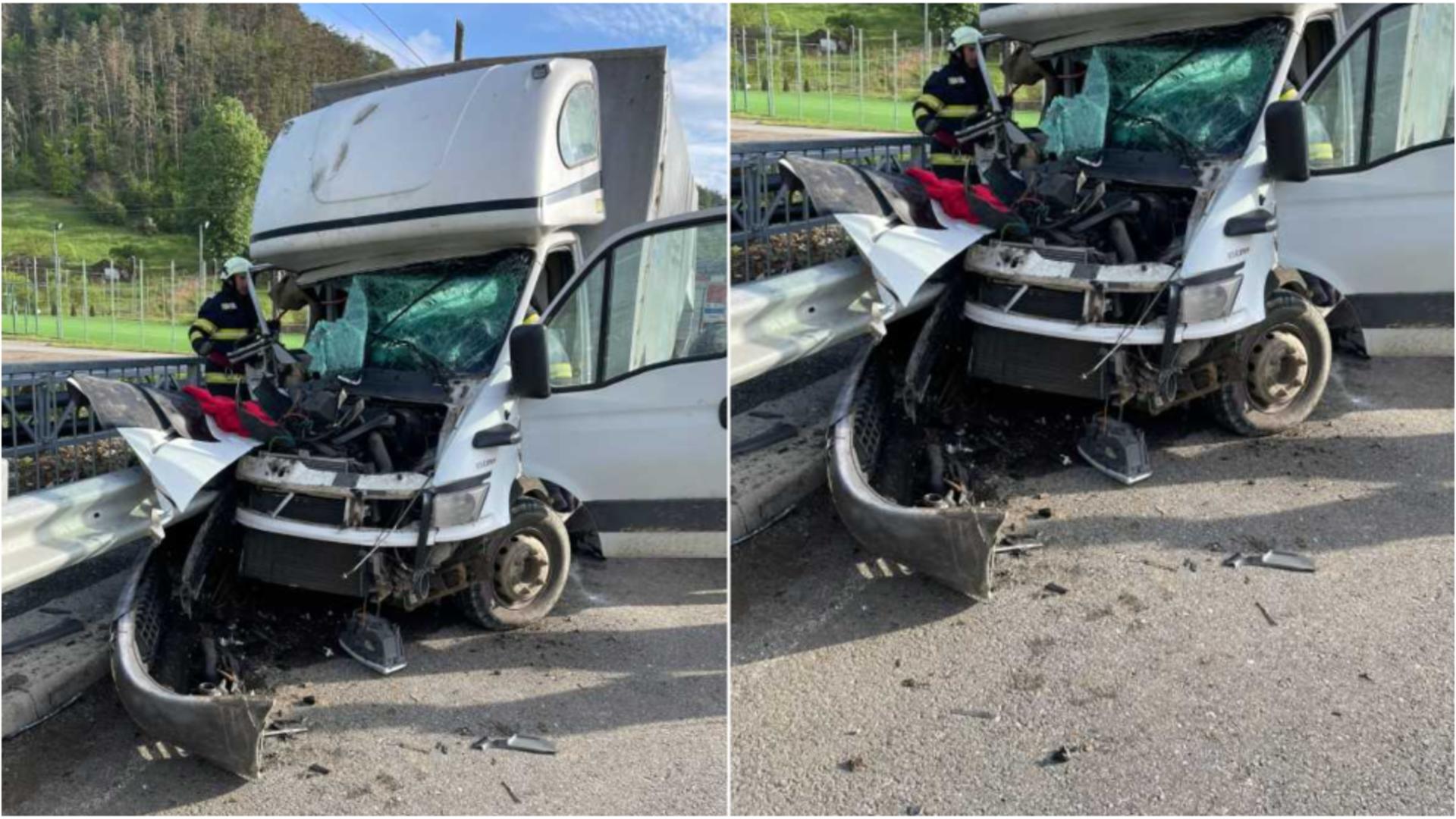 Accident cu trei victime în județul Hunedoara. FOTO: ISU HUnedoara 