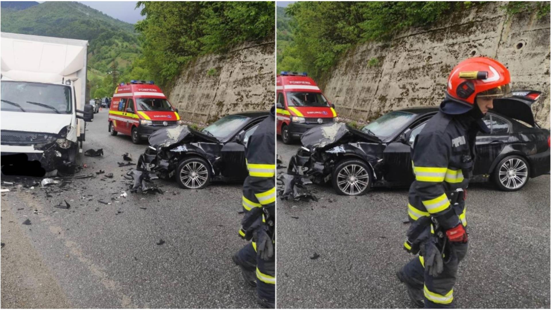 Accident rutier grav în Bistrița-Năsăud. FOTO: bistriteanul.ro