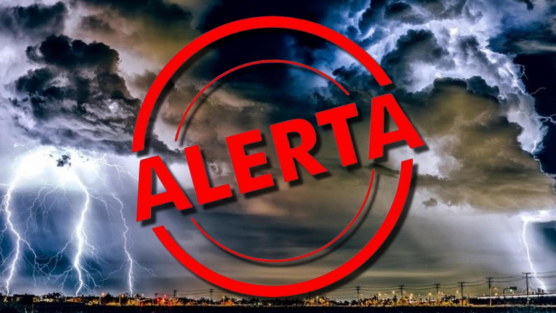 Alertă maximă în România din cauza fenomenelor meteo! 