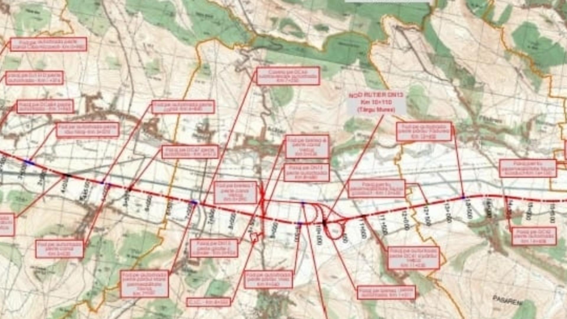 Încep lucrările la o nouă secțiune a Autostrăzii A8. FOTO: Facebook
