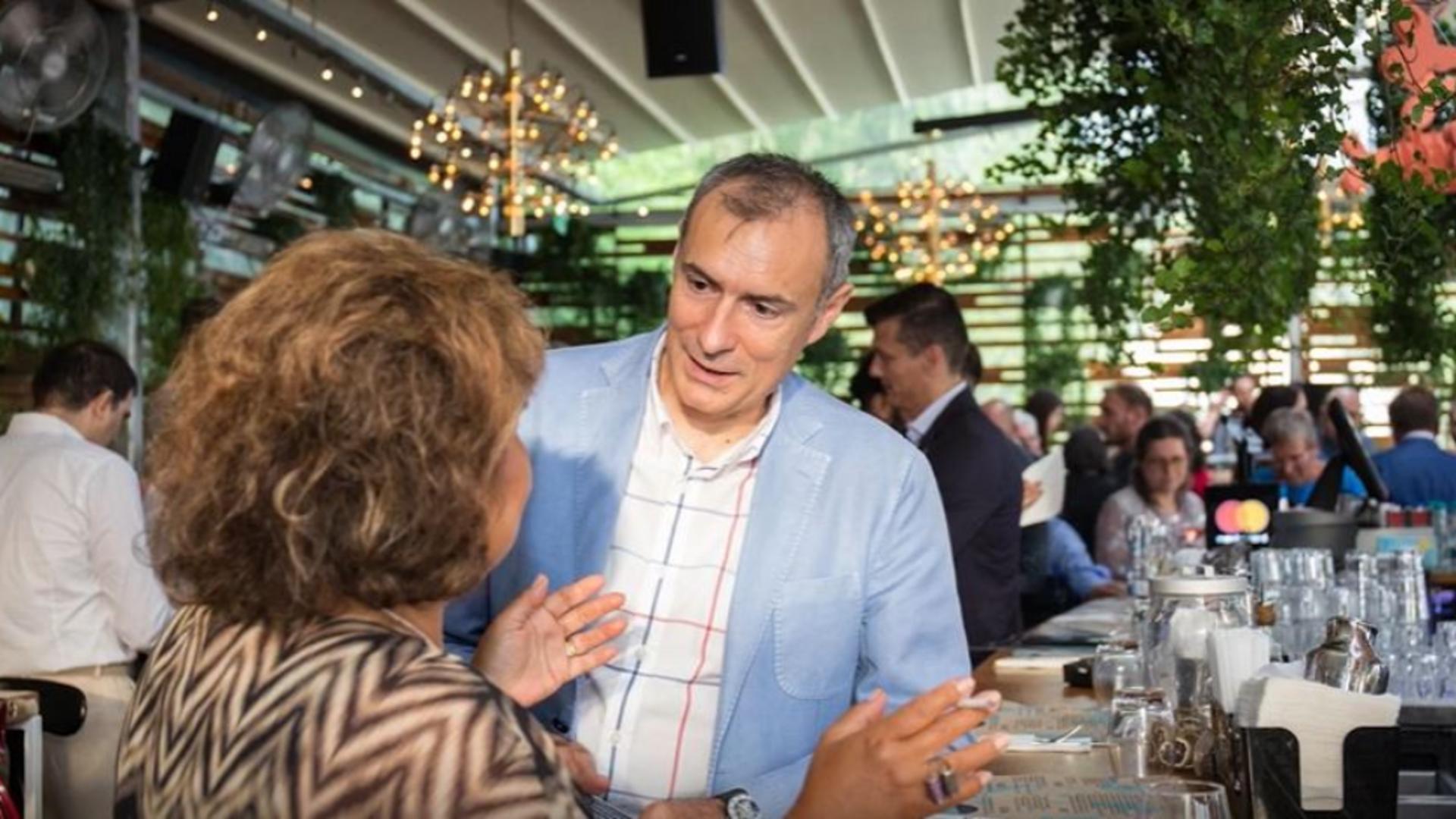 Florian Coldea la un eveniment public (imagini de arhivă)