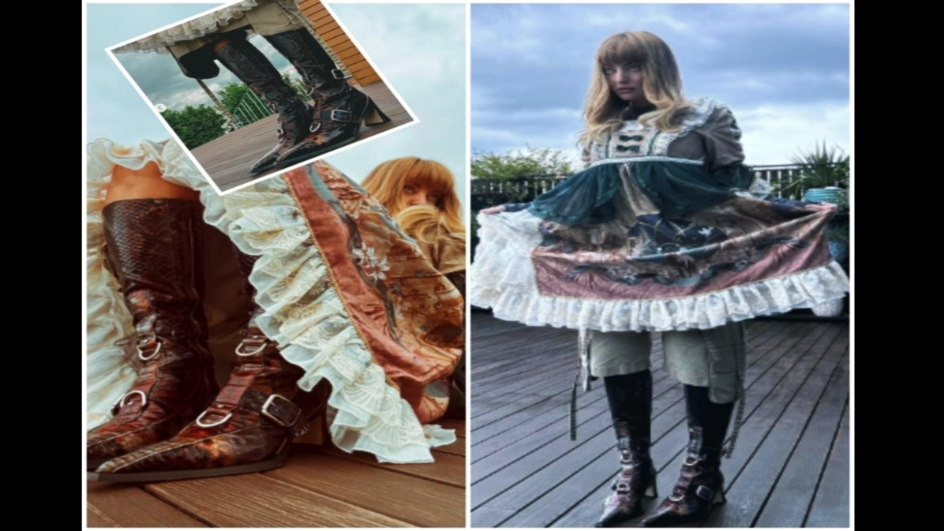 Delia șochează prin prețul plătit pentru o pereche de cizme din piele de vacă. Internauții au sărit ca arși