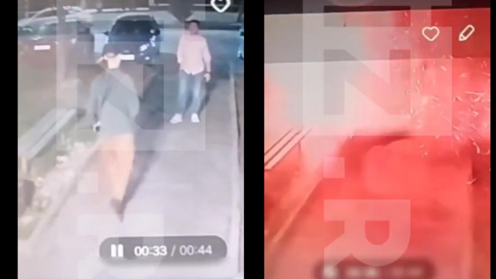 Mometul în care o explozie îl ucide pe viceprimarul orașului Stavropol.