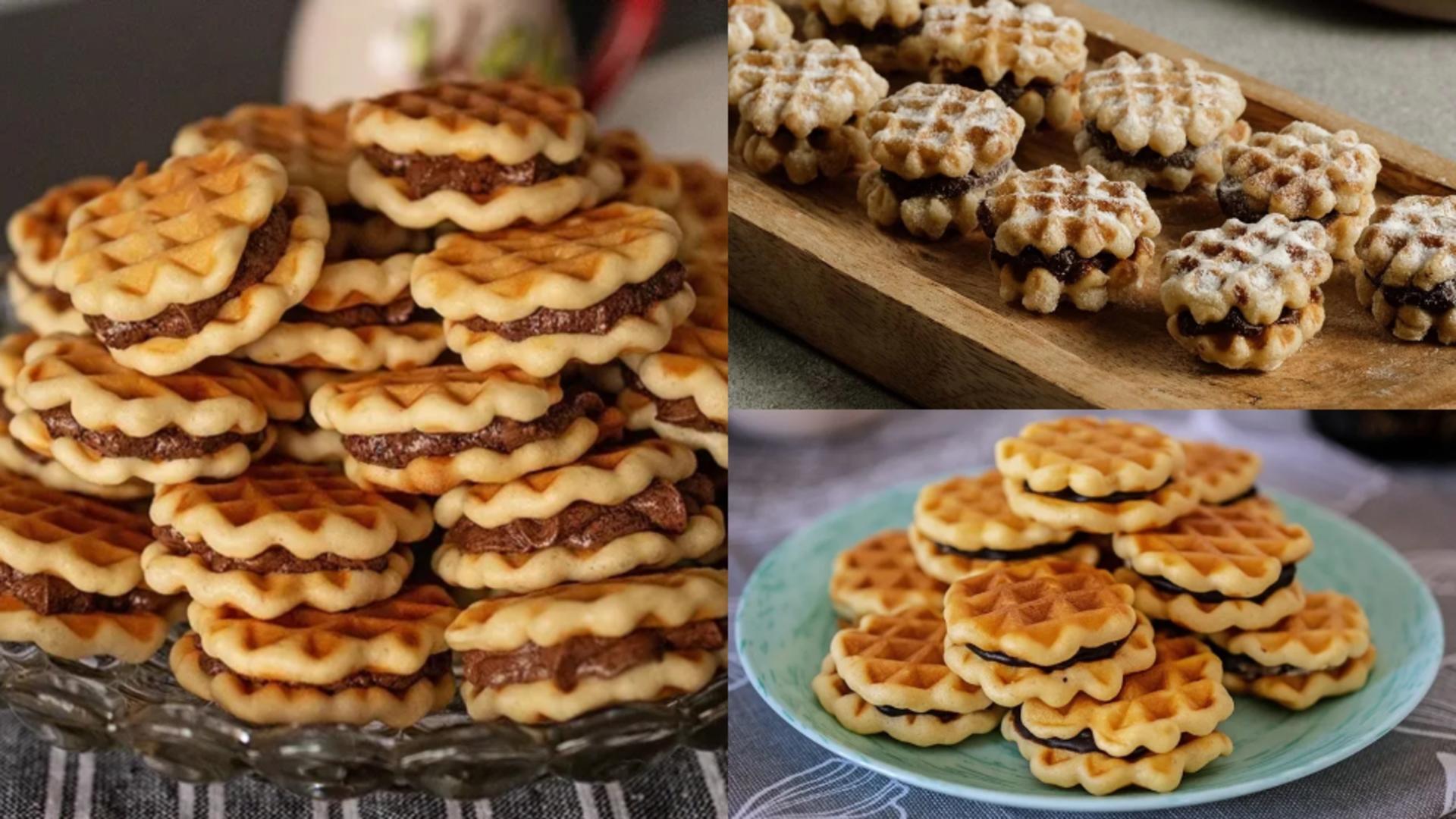 Faguri umpluți cu cremă de cacao