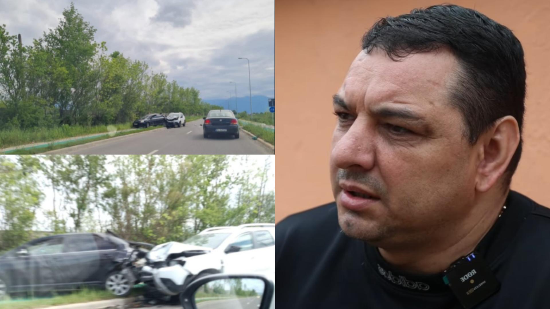 Ionel Ganea, vizat de un dosar penal după accidentul grav în care fiul său de 2 ani a fost rănit și se află în comă. Minorul se afla pe scaunul din față