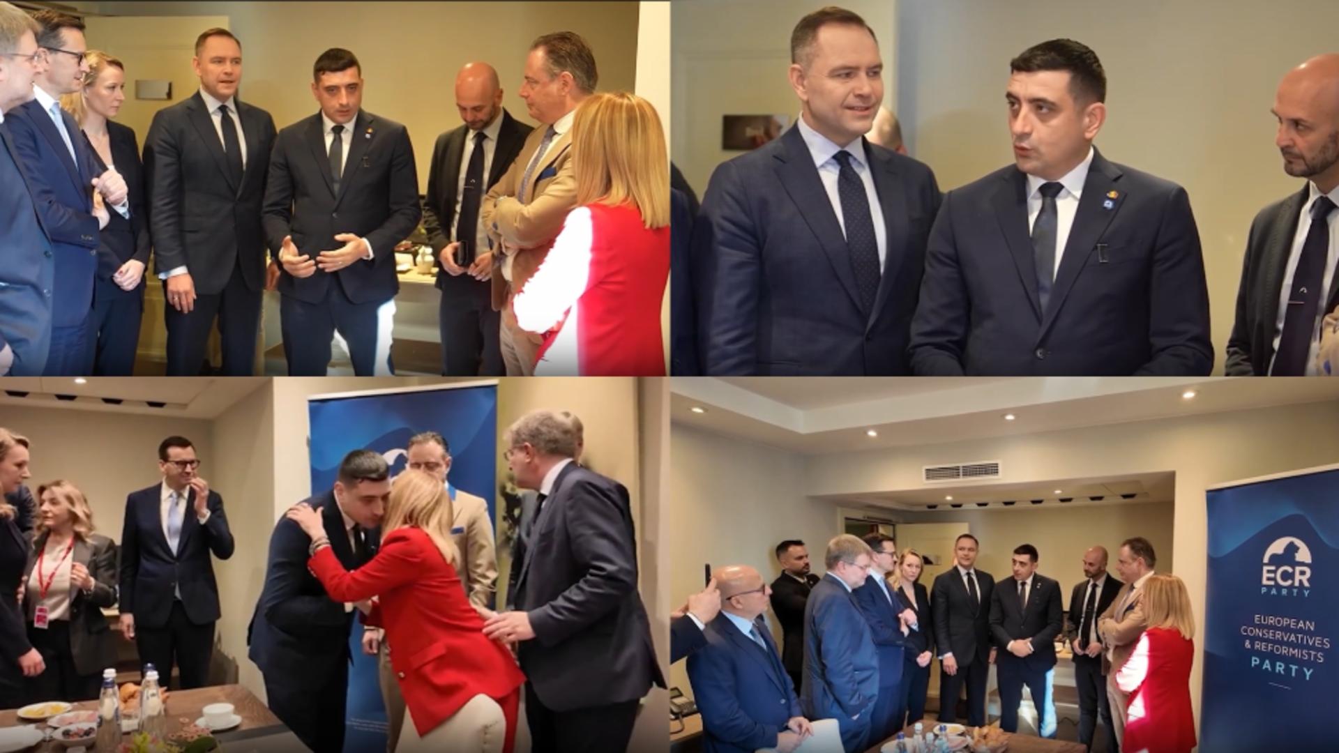 George Simion, negocieri pentru țară cu greii Europei