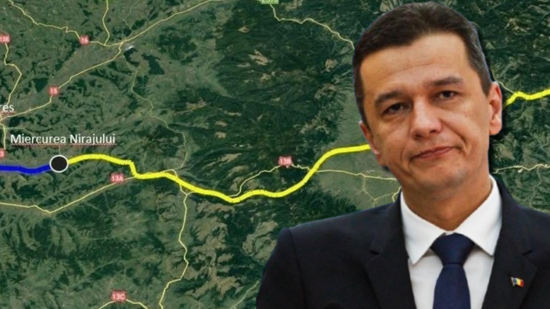 Autostrada Unirii avansează. FOTO: Facebook