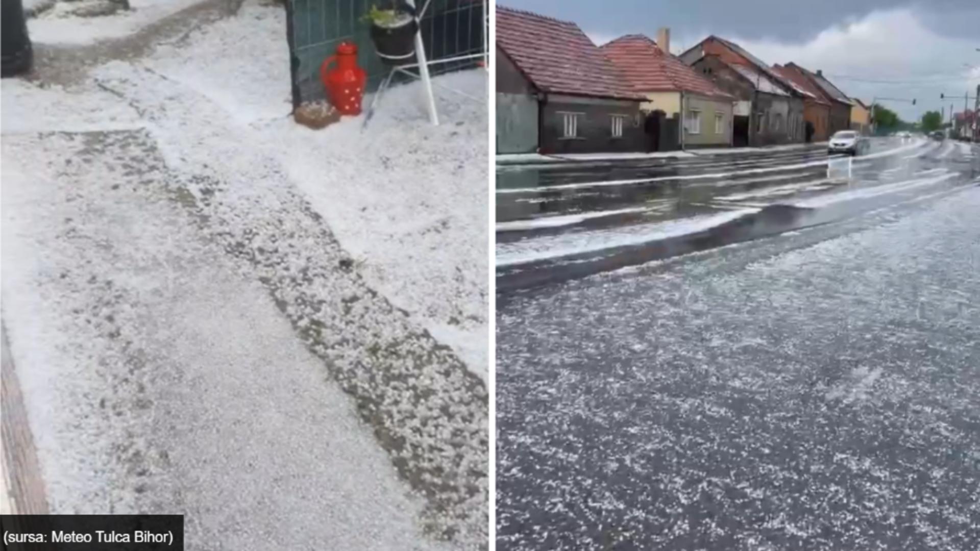 Judetul Bihor s-a aflat sub cod galben