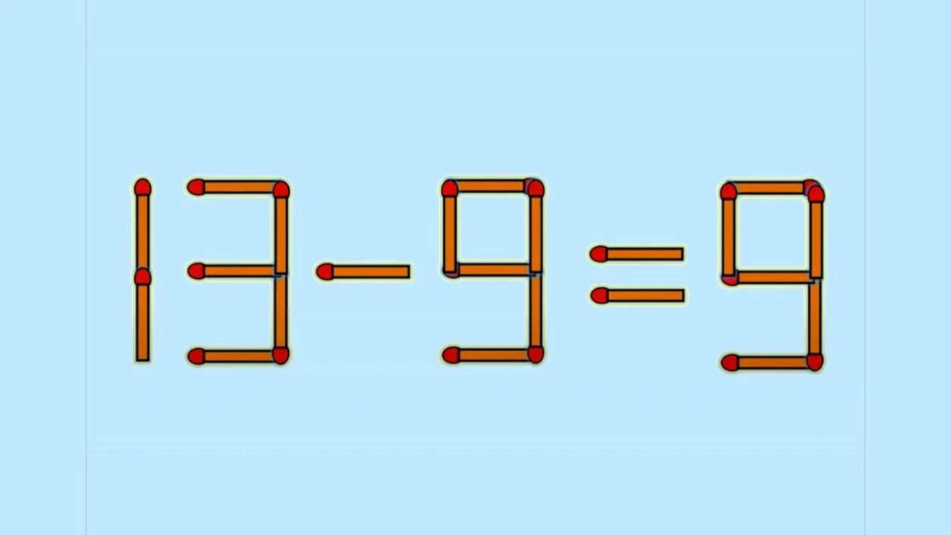 Testul IQ de duminică! Cei mai SMART români pot corecta 13-9=9