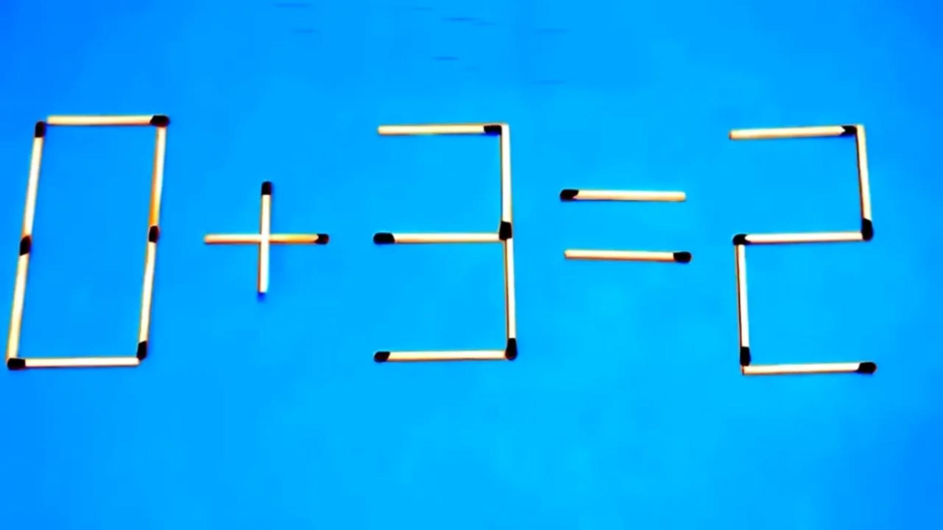 Testul IQ de joi! În cât timp poți corecta 0+3=2? Așa afli cât de deștept ești