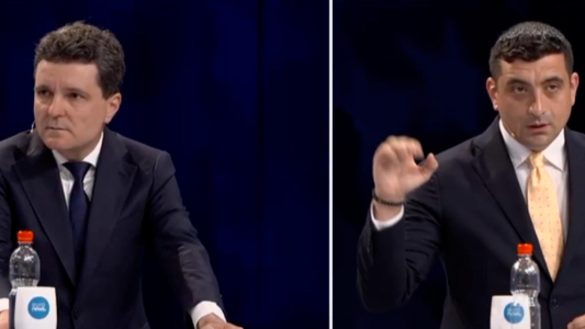 Partidul lui George Simion acuză TVR că l-a defavorizat din star pe liderul suveranist
