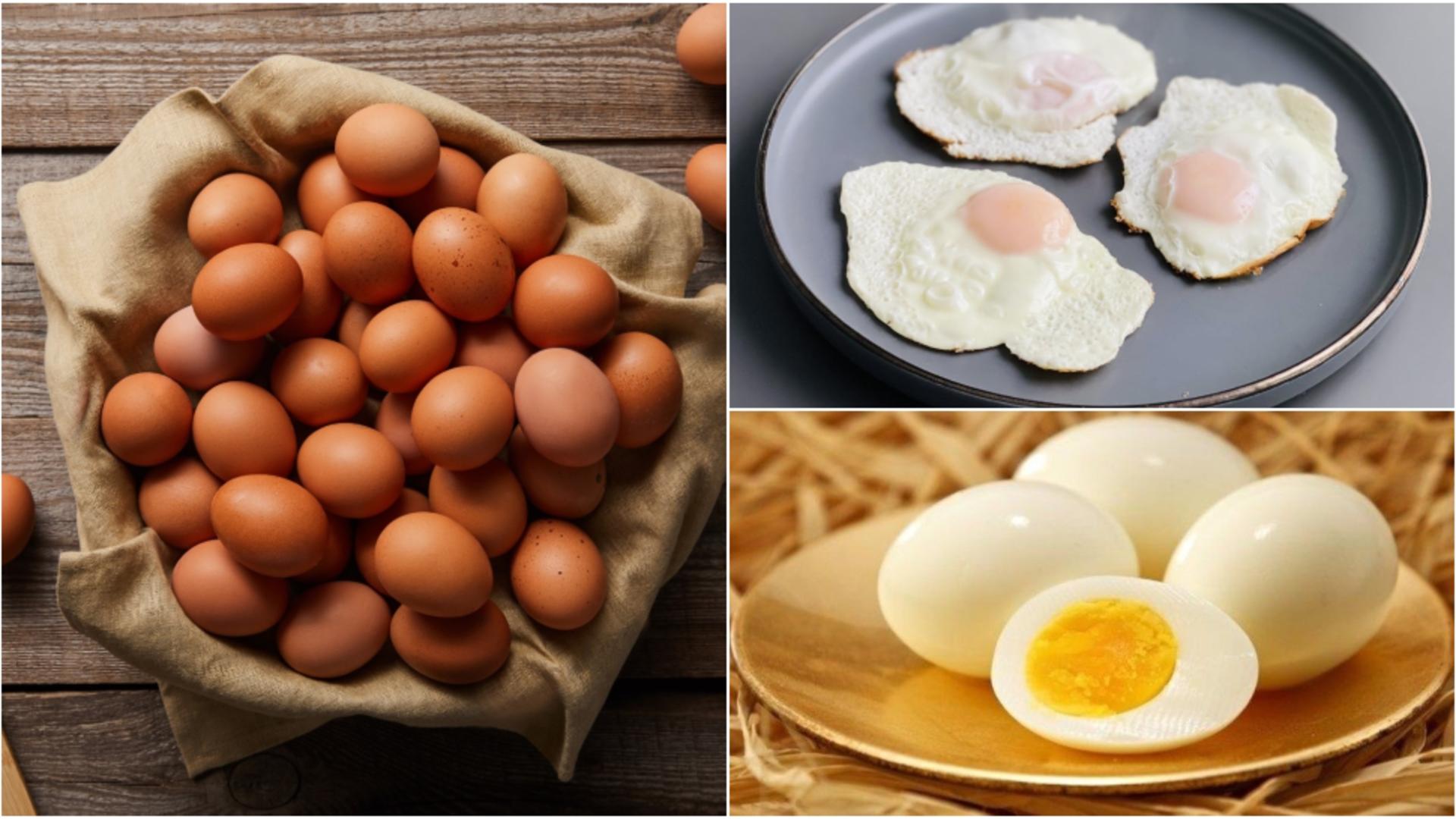 Câte ouă poți mânca zilnic, fără să îți pui sănătatea în pericol