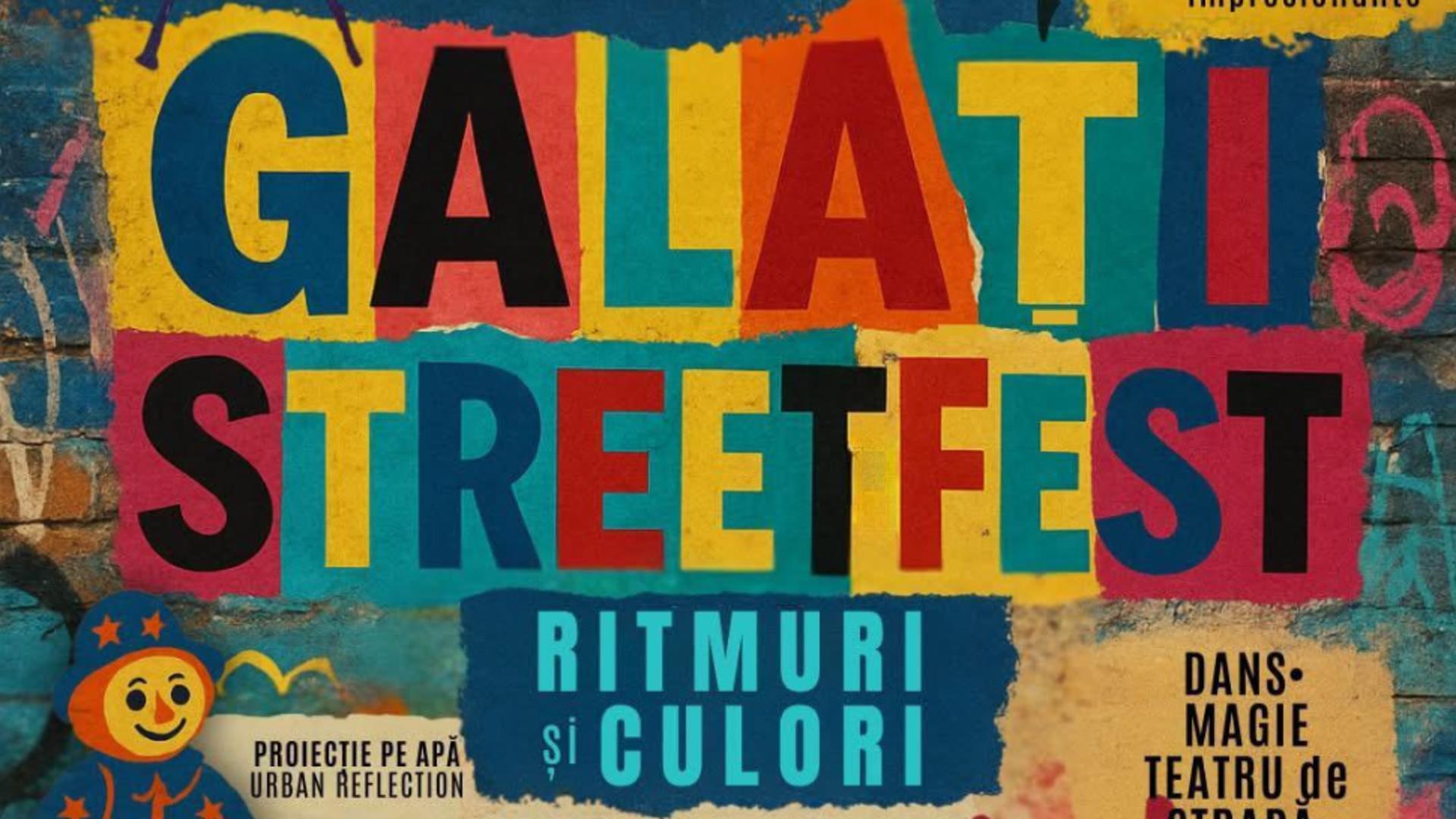 Galațiul devine capitala artei urbane și a spectacolelor stradale
