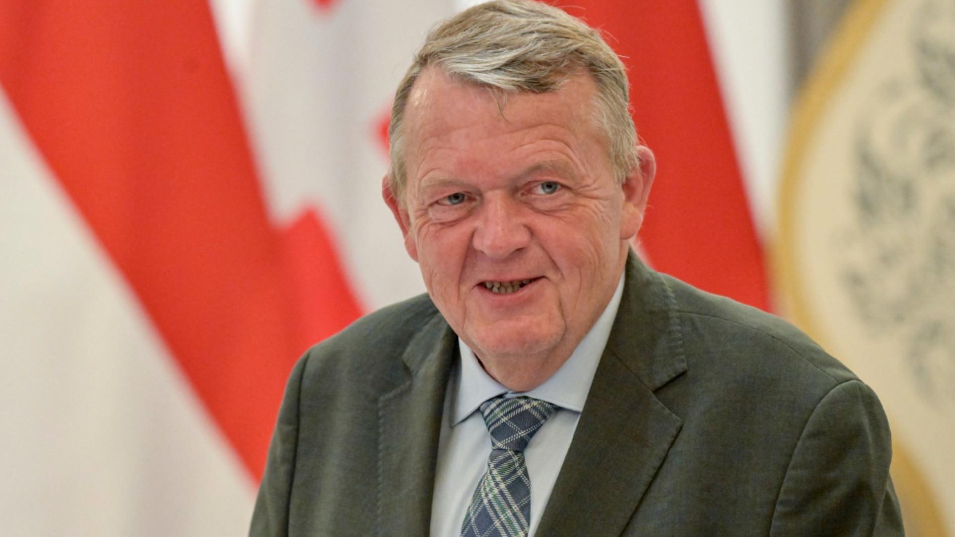 Ministrul danez de externe, Lars Lokke Rasmussen. Foto: Profimedia