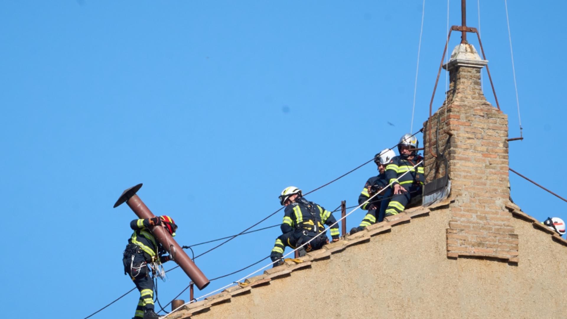 Pompierii au instalat un horn special (foto: Profimedia)