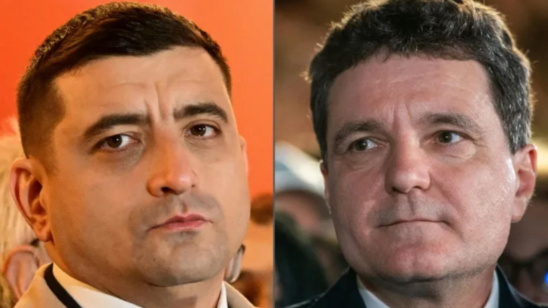 George Simion, dezbatere cu Nicușor Dan