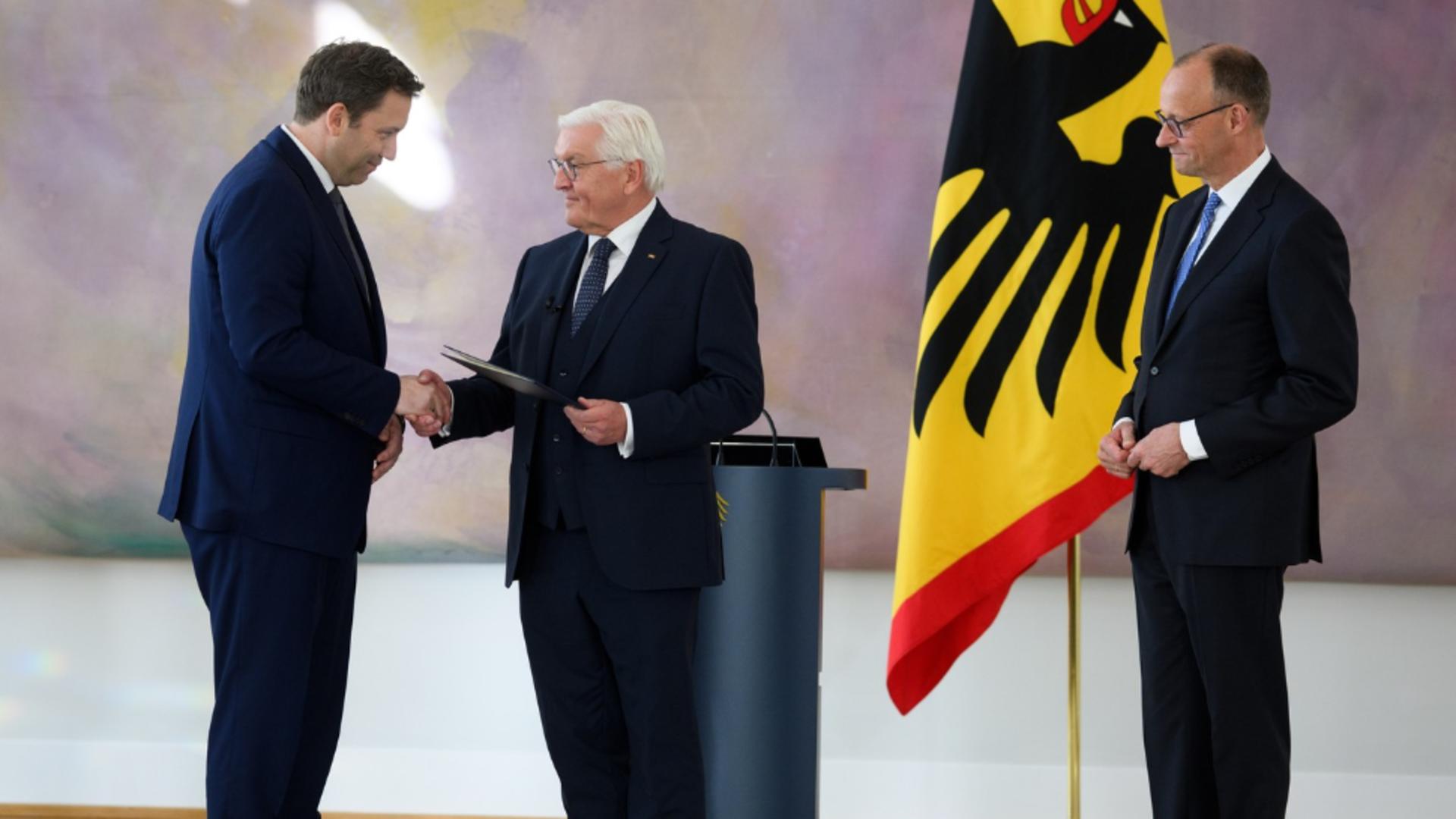 Noii ministri ai guvernului Merz au fost învestiți oficial în funcție. Foto: Profimedia