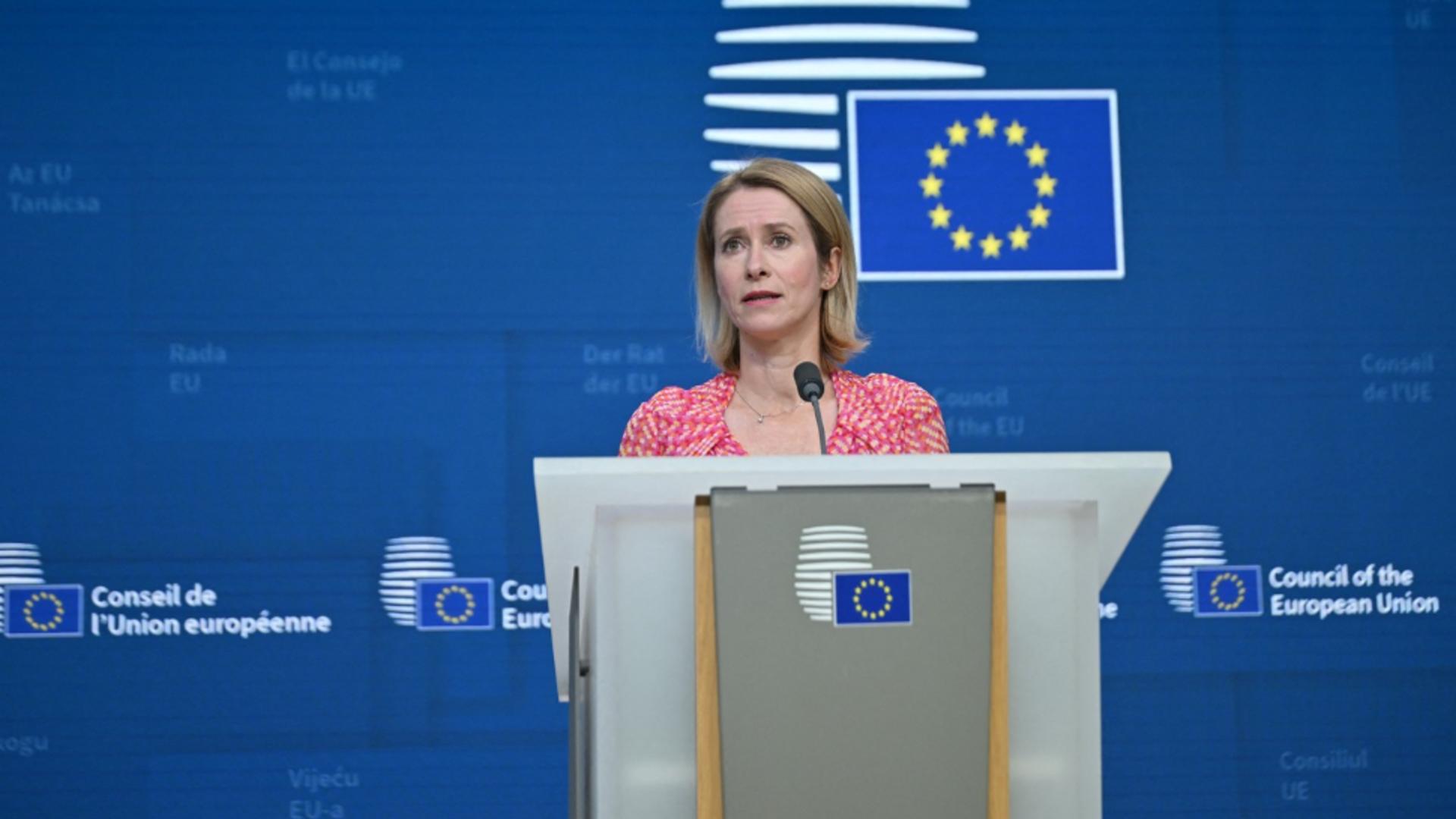 Șefa diplomației europene anunță revizuirea Acordului de asociere UE-Israel. Foto: Profimedia