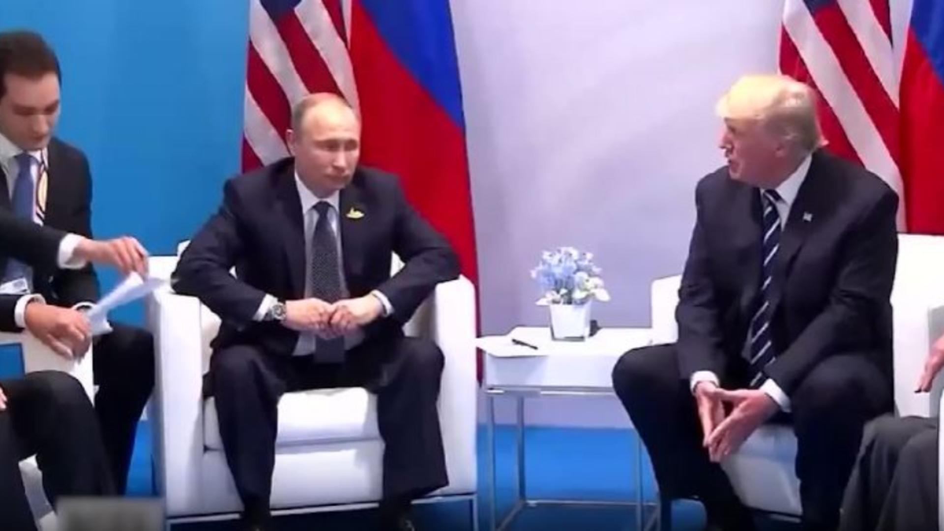 Donald Trump și Vladimir Putin. Foto: Profimedia