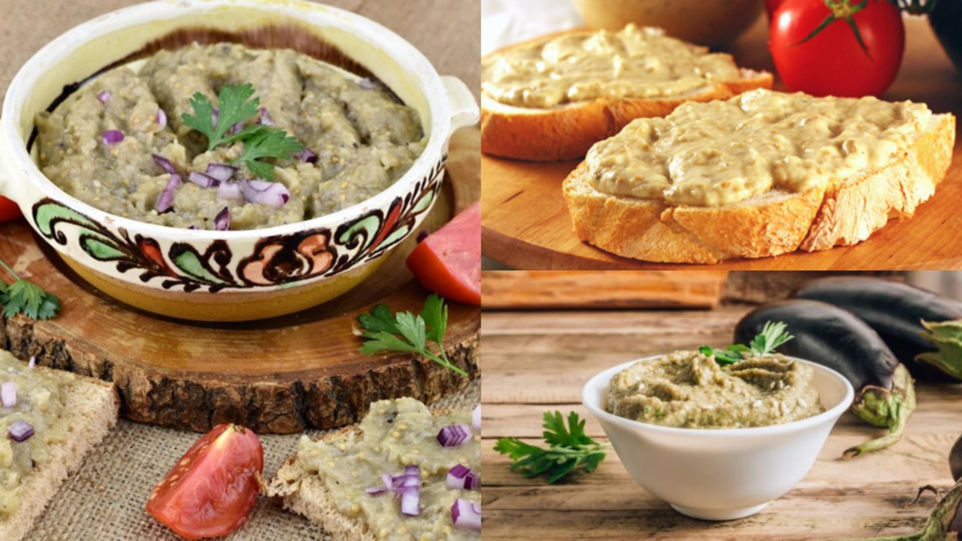 Salată de vinete cu ceapă