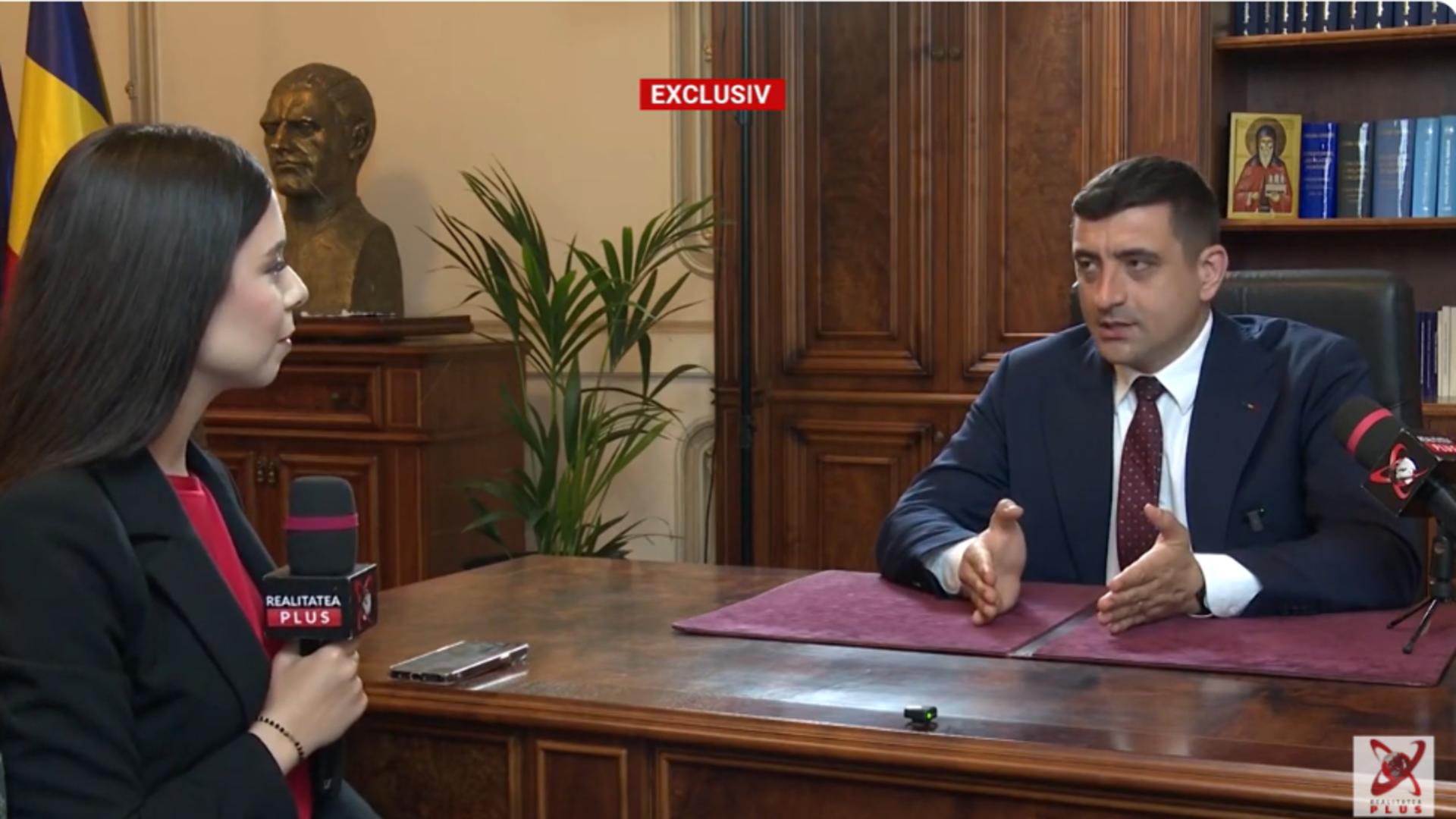 Interviu exclusiv cu George Simion