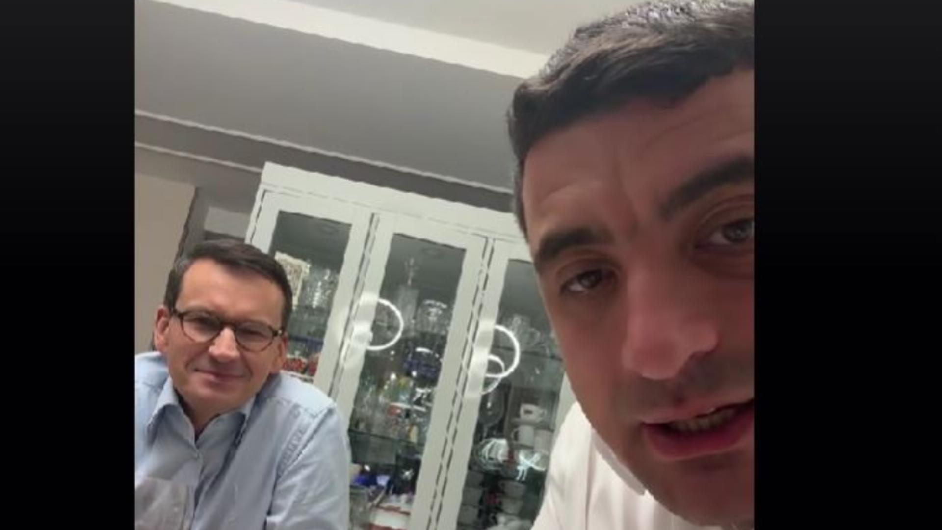 Miza uriașă de la vizita lui Simion în Polonia. Fostul premier îi dezvăluie liderului AUR secretele sale 