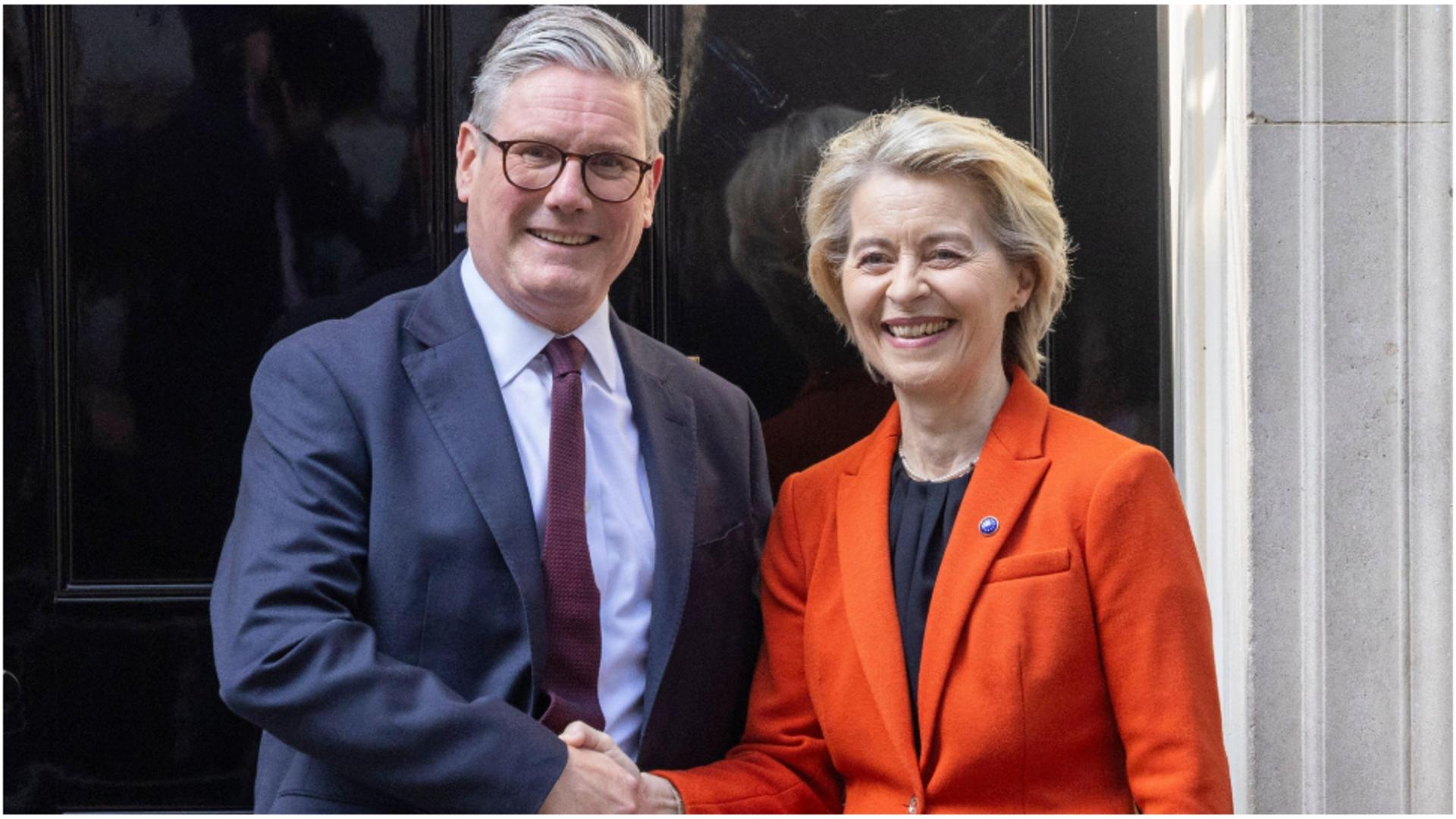 Primul summit Regatul Unit - Uniunea Europeană de după Brexit. FOTO: Profimedia