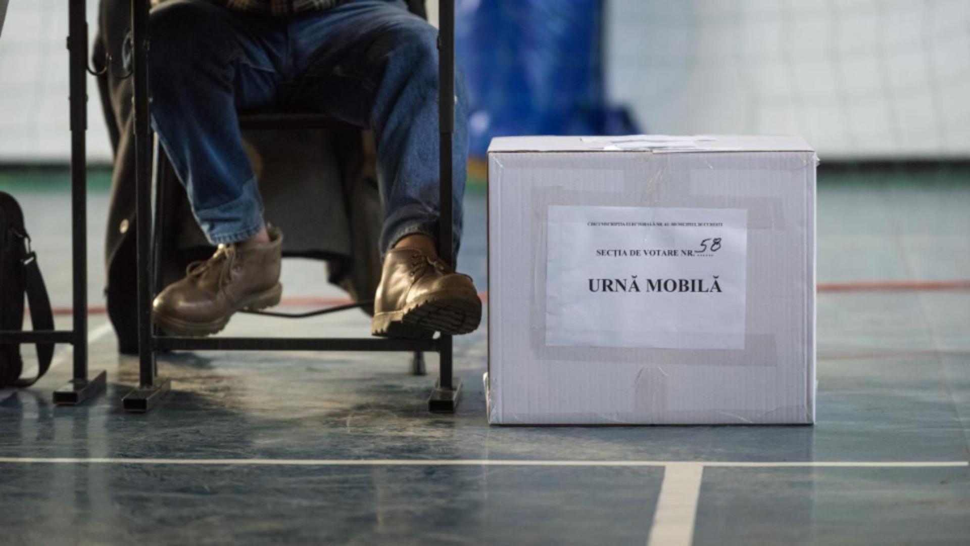 Număr neobișnuit de mare de cereri pentru urna mobilă în Teleorman