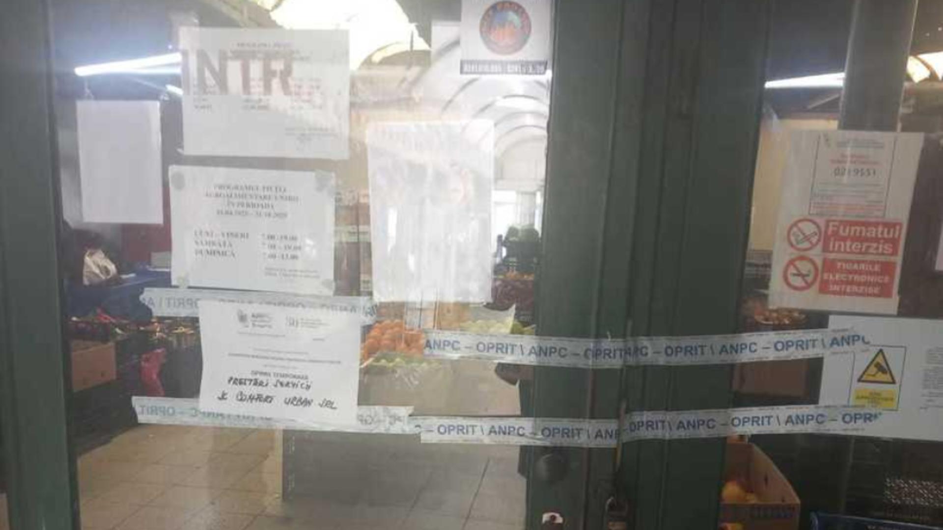 Piața Unirii din Constanța, închisă temporar după un control CJPC: infiltrații, rugină și măsuri improvizate împotriva rozătoarelor