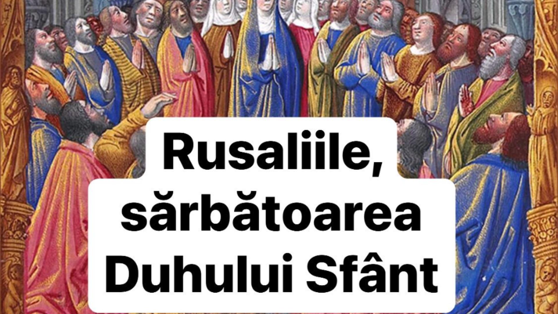 Sărbătoare 8 iunie 2025. Românii celebrează Rusaliile: ziua în care Biserica s-a născut