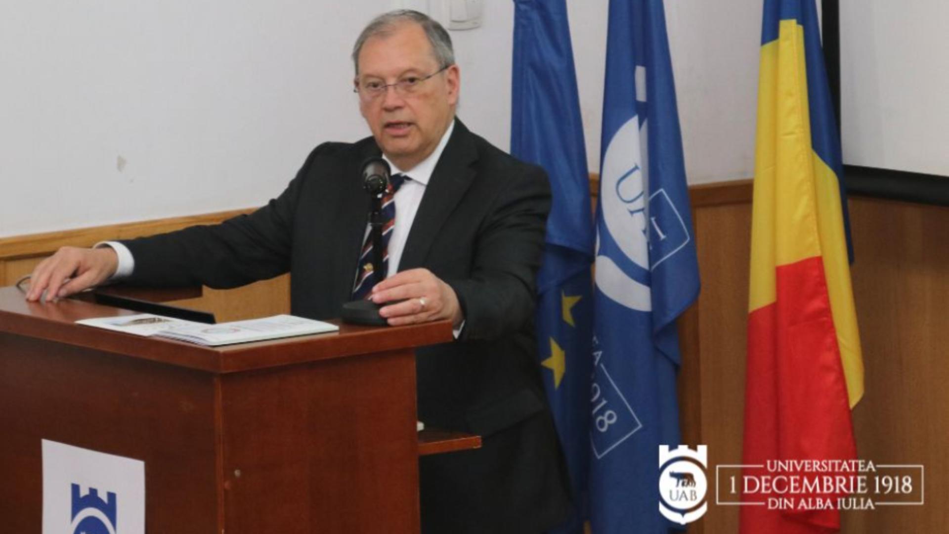 Dumitru Prunariu, invitat special la conferința organizată de Universitatea 1 Decembrie 1918, din Alba Iulia 