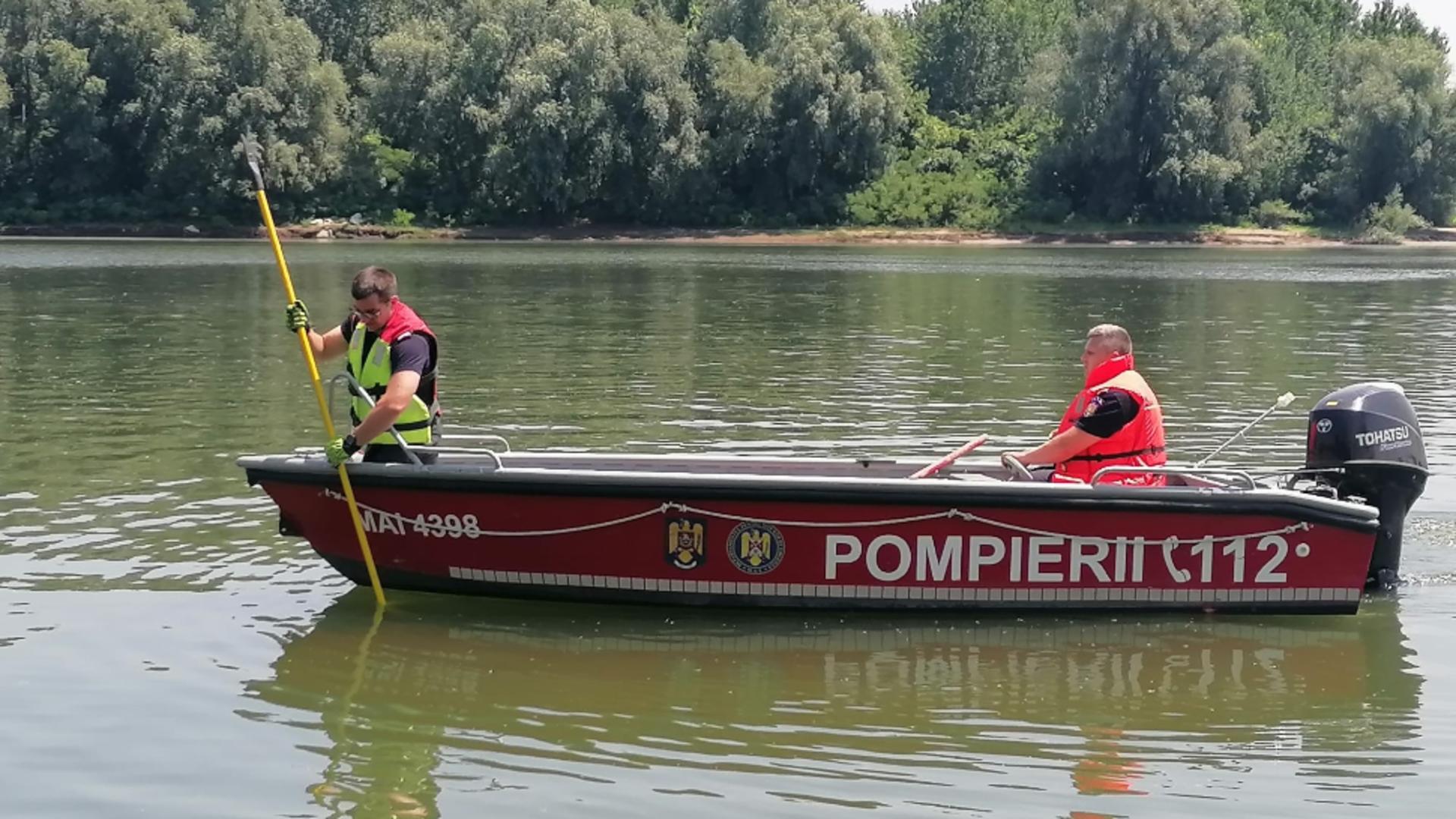  Alertă la Giurgiu! Tânăr dispărut în Dunăre, căutat de scafandri/ Facebook ISU Giurgiu 