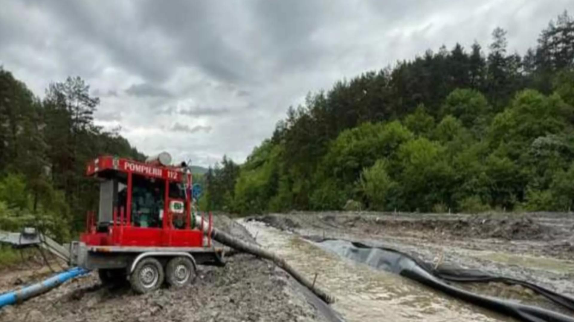 Situaţie critică în bazinul râului Târnava Mică