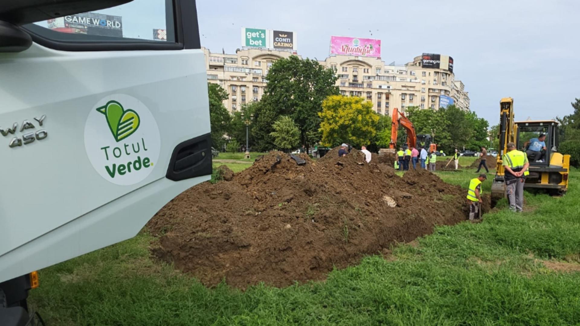 Au început lucrările la Planșeul Unirii. 