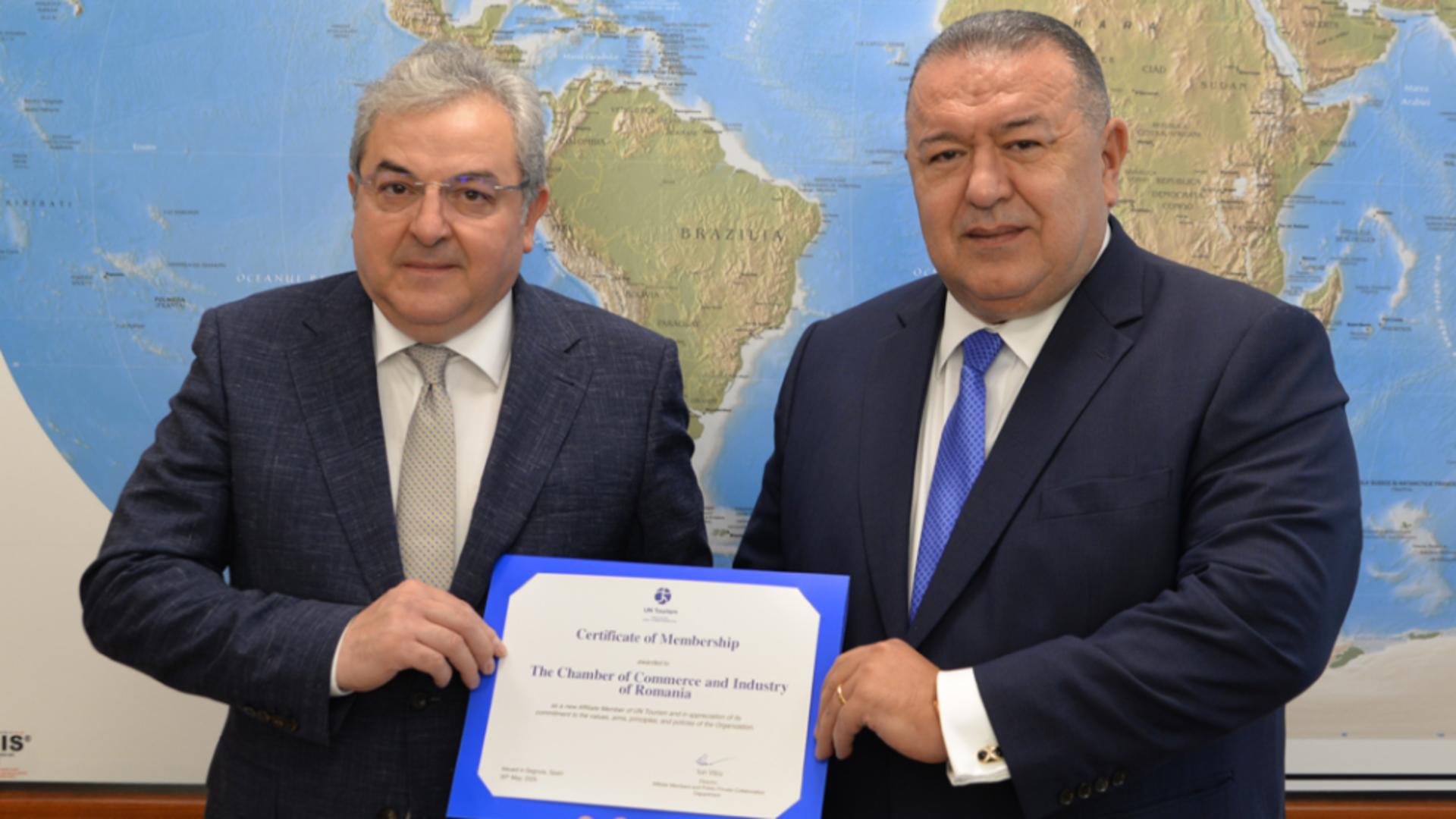 CCIR, prima instituție neguvernamentală membră a Organizației Mondiale a Turismului