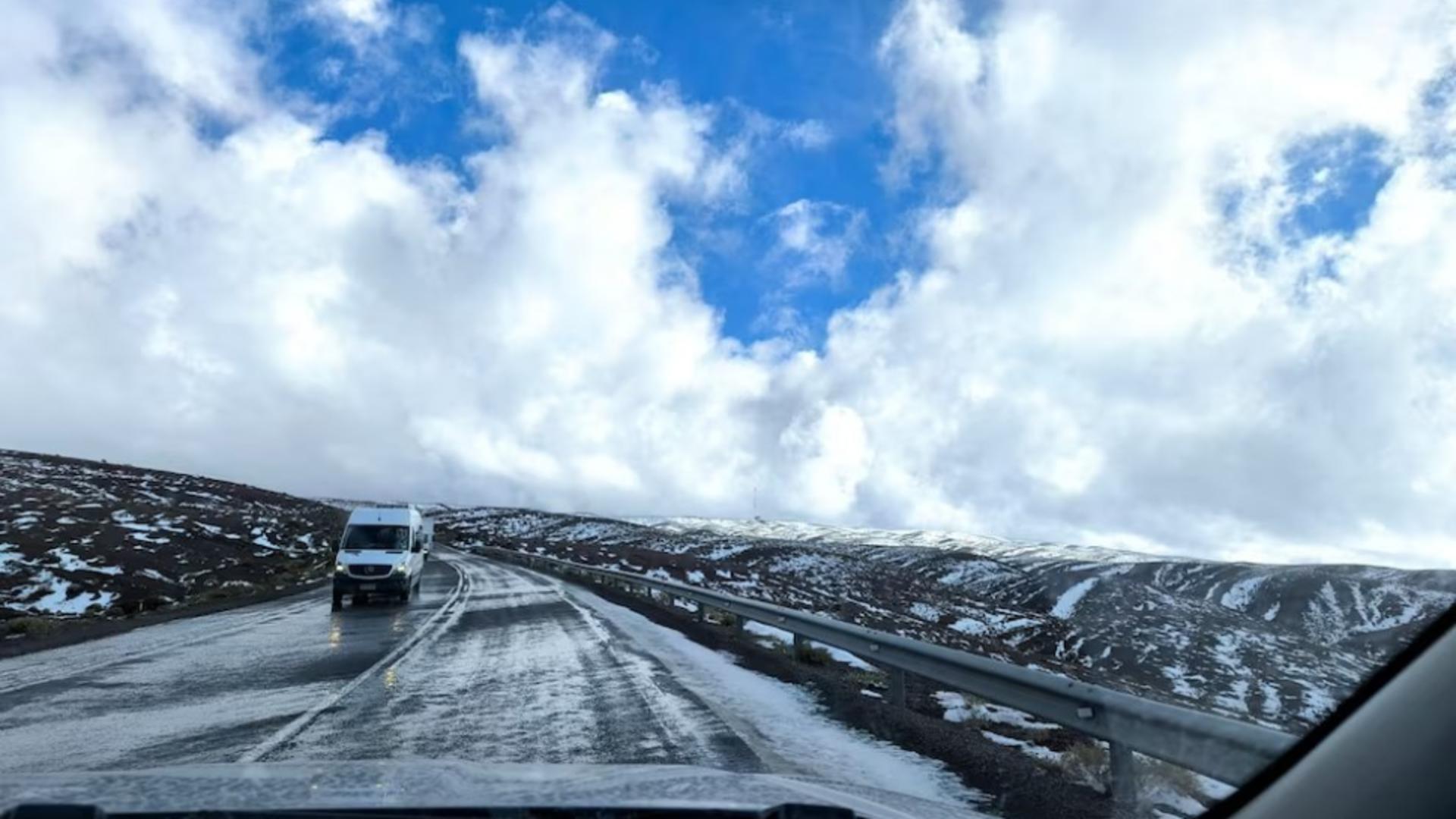 Deșertul Atacama, din Chile, acoperit de zăpadă! Cum explică specialiști fenomenul meteo extrem de rar/ Foto: X