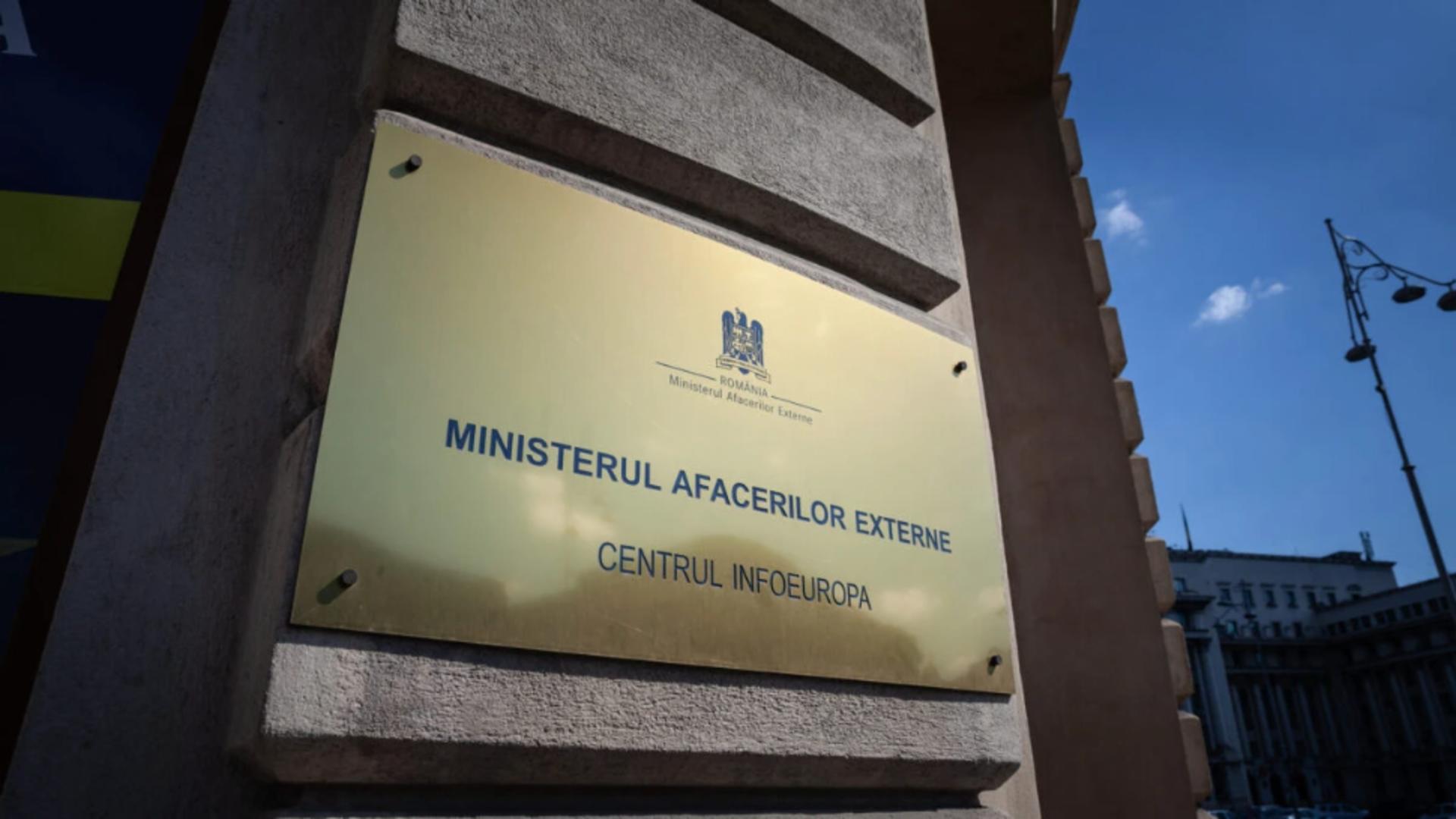 Atenționare de la MAE
