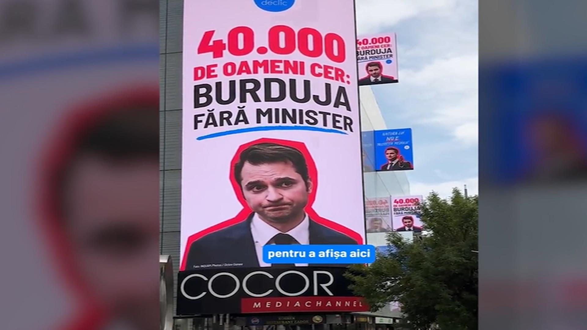 Românii nu-l mai vor pe Burduja! Petiție cu zeci de mii de semnături / Captură video