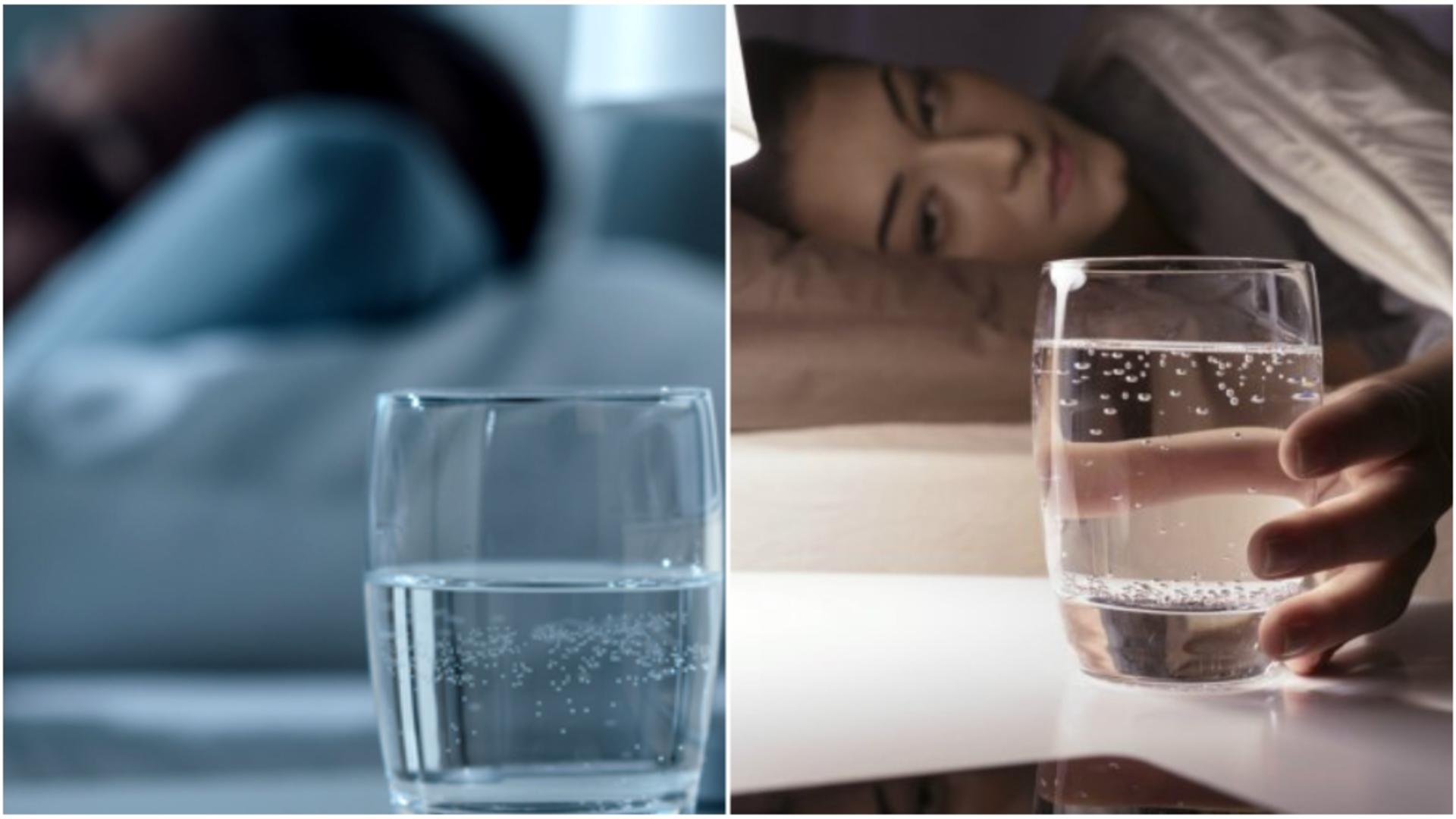 Motivul pentru care trebuie să bei apă înainte de culcare