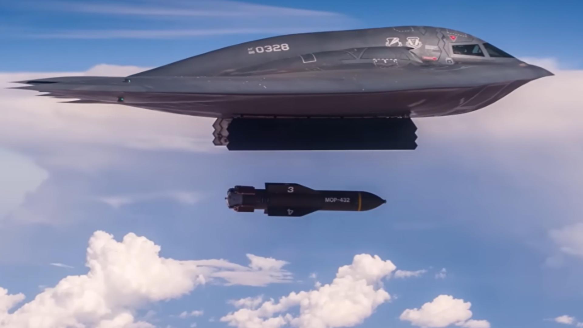 Singura bombă anti buncăr care poate distruge instalațiile nucleare iraniene. Foto: Youtube