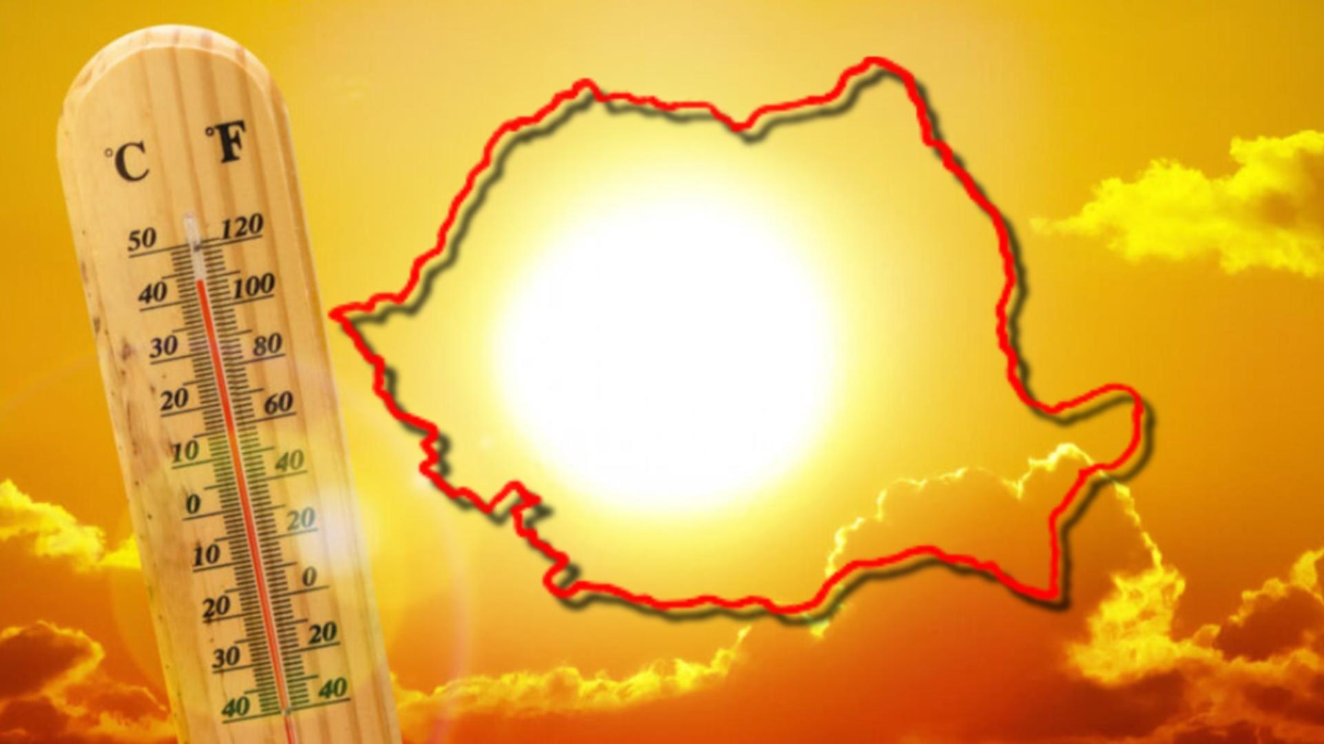 Cod galben de temperaturi deosebit de ridicate și disconfort termic