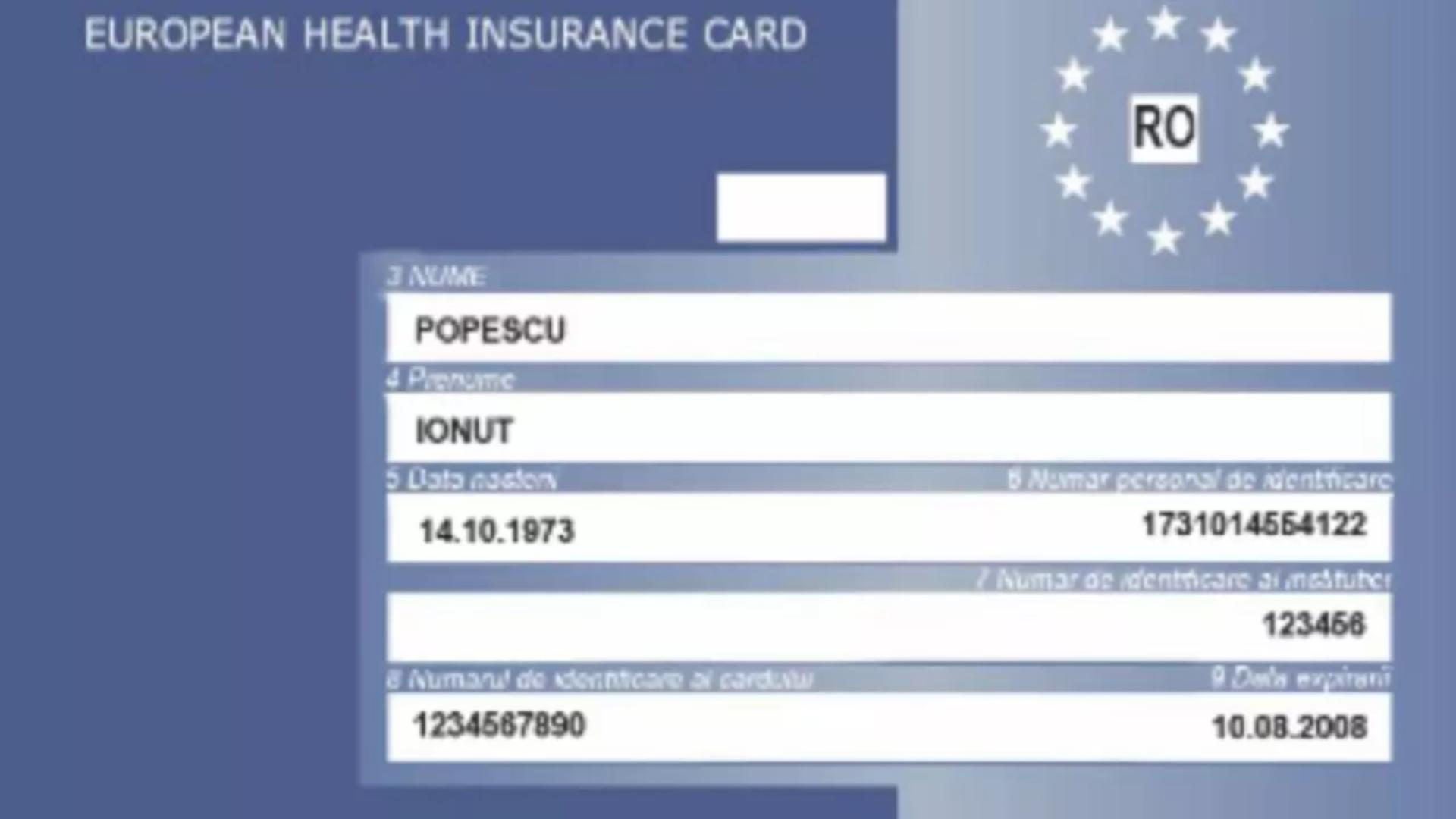 Documentele se ddpun online, iar cardul fizic este livrat prin poștă