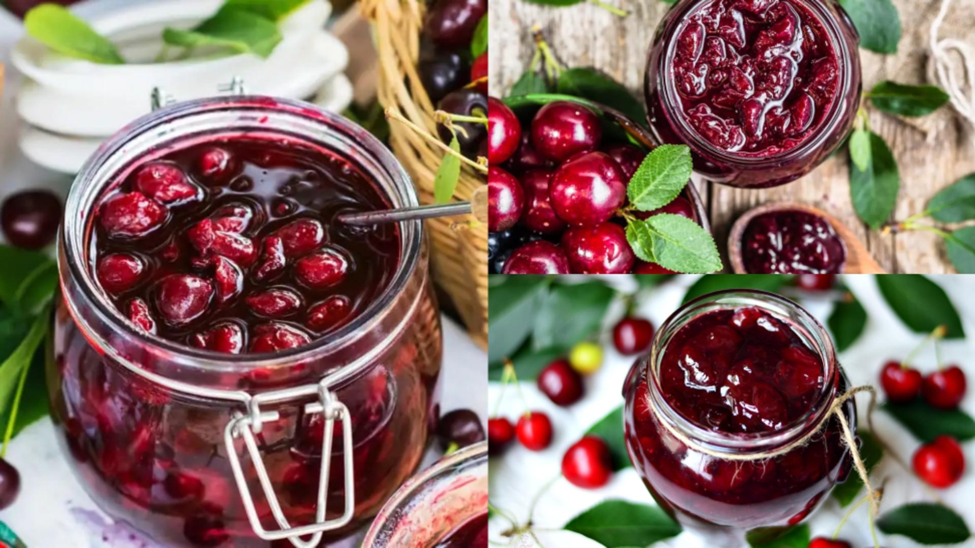 Rețetă de dulceata de cirese